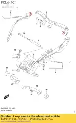 Qui puoi ordinare vite, calandra laterale posteriore da Suzuki , con numero parte 4419331J00: