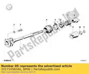 bmw 33171458346 pasek napinaj?cy - d = 83mm - Dół