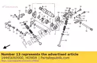 14445KK0000, Honda, Rami?, dolny wahacz zaworu wewn?trznego honda xr 250 1985 1986 1987 1988 1989 1990 1994 1995 1996 1997, Nowy