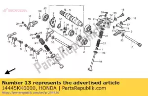 honda 14445KK0000 arm, in. valve sub rocker - Bottom side