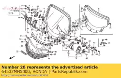 Tutaj możesz zamówić p? Yta, r. Pivot od Honda , z numerem części 64532MN5000: