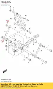 suzuki 083193116A orzech - Dół