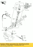 430150142, Kawasaki, cylindre-assy-master, rr kawasaki klx  r kx f kx250f klx450r 450 250 , Nouveau