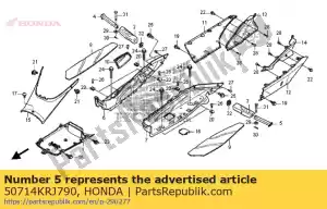 Honda 50714KRJ790 bar, l p.step - Lado inferior