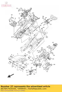 yamaha B67847450000 licence light unit assy - La partie au fond