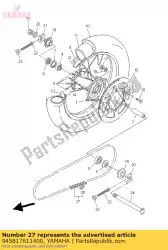 ketting (d. I. D. 520vm-114ll) van Yamaha, met onderdeel nummer 945817611400, bestel je hier online: