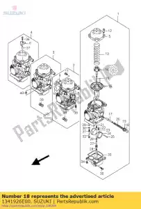 suzuki 1341926E00 gorra - Lado inferior