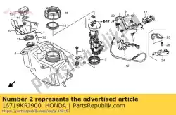 Tutaj możesz zamówić amortyzator, ?? Cznik od Honda , z numerem części 16719KRJ900: