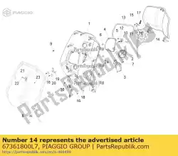 Tutaj możesz zamówić abattant od Piaggio Group , z numerem części 67361800L7: