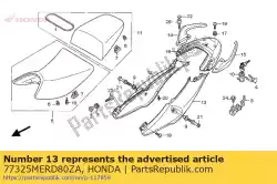 stel illust * type1 * in van Honda, met onderdeel nummer 77325MERD80ZA, bestel je hier online: