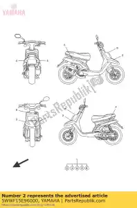 yamaha 5WWF15E96000 graphic 2 - Bottom side