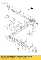 1126102B40, Suzuki, guide,.exh valv suzuki rm  rm80 80 , New