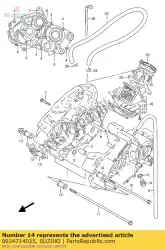 Qui puoi ordinare spina da Suzuki , con numero parte 0924714025: