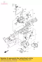 3D81441J0100, Yamaha, pipe, silencer yamaha  xvs 1300 2011 2014 2015 2016 2017 2018, New