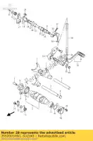 2552001H00, Suzuki, Braccio, leva del cambio suzuki gsx r rz 600 750 1000, Nuovo