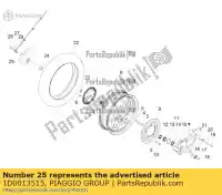 1D0013515, Piaggio Group, Abs rear sensor piaggio medley rp8ma0120, rp8ma0121 rp8ma0120, rp8ma0131 rp8ma0200, rp8ma0210, rp8ma0220, rp8ma024, rp8ma0211,  rp8ma0210, rp8ma0231, rp8ma0220, rp8ma0222,  rp8ma0220, rp8ma0221 125 150 2016 2017 2018 2019 2020 2021, New