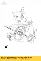 1D4F51170000, Yamaha, spacer, lager yamaha xt dt xtr xtx dtr sm 125 50, Nieuw