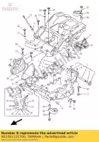 903381125700, Yamaha, plugue (4un) yamaha tdm trx 850, Novo