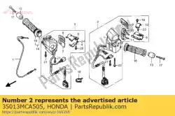 Qui puoi ordinare sw set, st stop & da Honda , con numero parte 35013MCA505: