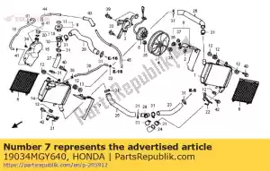 honda 19034MGY640 geen beschrijving beschikbaar op dit moment - Onderkant