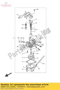 yamaha 988070510000 noce - Il fondo