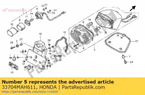 honda 33704MAH611 no description available - Bottom side