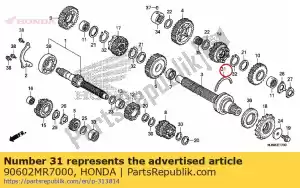 honda 90602MR7000 anello, set, 68mm - Il fondo