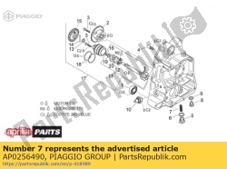 Aprilia AP0256490, Filtro dell'olio, OEM: Aprilia AP0256490