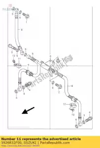 suzuki 5926832F00 morsetto, freno anteriore - Il fondo