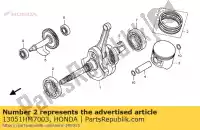 13051HM7003, Honda, ring set, piston (1.00) ( honda trx400fw fourtrax foreman 400 , New