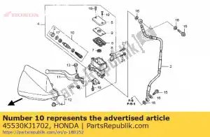 Honda 45530KJ1702 cylinder set, master - Bottom side