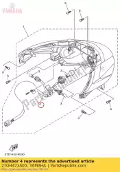 Ici, vous pouvez commander le cordon auprès de Yamaha , avec le numéro de pièce 2TDH473A00: