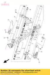 binnenband comp. 1 van Yamaha, met onderdeel nummer B29231100000, bestel je hier online: