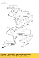 9449047H30YKV, Suzuki, carenatura, laterale, r ( suzuki gsx r1000 1000 , Nuovo