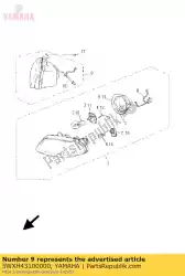 Qui puoi ordinare gruppo faro anteriore da Yamaha , con numero parte 5WXH43100000: