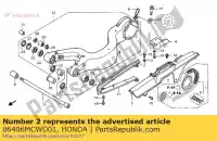 06406MCWD01, Honda, kit de chaîne, entraînement (5016 & 43t) (maillon standard 110l) honda vfr 800 2002 2003 2004 2005 2006 2007 2008 2009 2010 2011 2012 2013, Nouveau