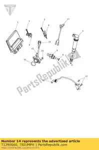 triumph T1290660 gear position sensor - Bottom side