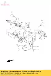 Qui puoi ordinare cavo, avviamento 1 da Yamaha , con numero parte 3D6F63310000: