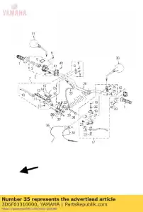 yamaha 3D6F63310000 cavo, avviamento 1 - Il fondo