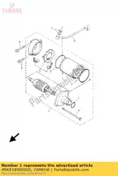 Ici, vous pouvez commander le démarreur auprès de Yamaha , avec le numéro de pièce 4NK818900000: