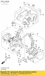 Aqui você pode pedir o tubo, respirador em Suzuki , com o número da peça 1385040H00: