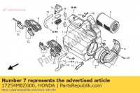 17254MBZG00, Honda, tubo, l. filtro dell'aria, Nuovo