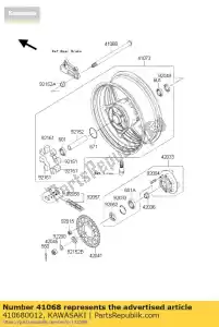 Kawasaki 410680012 o?, rr - Dół