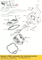 140920915, Kawasaki, cubierta, superior, fr vn900bcfa kawasaki  vn vulcan 900 2012 2013 2014 2015 2016 2017 2018 2019 2020 2021, Nuevo