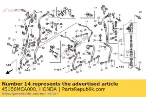 honda 45156MCA000 no description available at the moment - Bottom side