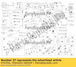 Ici, vous pouvez commander le support de capteur auprès de Piaggio Group , avec le numéro de pièce 976556: