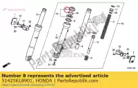 51425KL8901, Honda, py? uszczelniaj?cy honda sh i  d pspes fes foresight ad swing a pes r sh125 sh150 pes125 pes150 fes125 fes125a fes150 fes150a sh125s sh150s pes125r pes150r sh125r sh150r sh125d sh150d sh125a sh125ad fes250 w netherlands kph nss300a 150 125 250 300 , Nowy