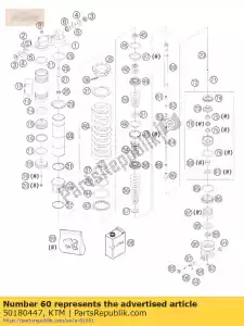 ktm 50180447 spindel d = 18, l = 153, m16x1 - Lado inferior