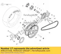 AP8107168, Piaggio Group, Cadeia aprilia  ksua0 pegaso pegaso strada trail rs 660 abs (apac) tuono 660 (apac) zd4ksa00, zd4kvh, zd4ksg zd4ksue0 zd4ztpiag 650 660 2005 2006 2007 2008 2009 2020 2021 2022, Novo