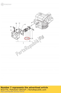 aprilia 832770 pier?cie? - Dół